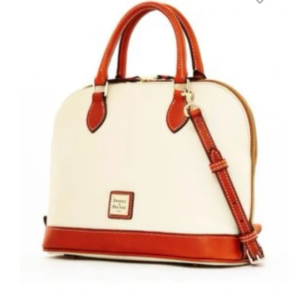 🌟Authentic Dooney & Bourke Pebble Grain Zip Zip Satchel 🌟 - Picture 5 of 11